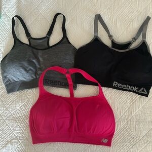 Reebok & New Balance Sports Bras